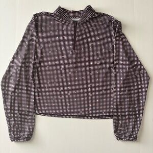 Women’s Bad Birdie Golf Blade UV Quarter Zip Pullover Large NWT MSRP $88